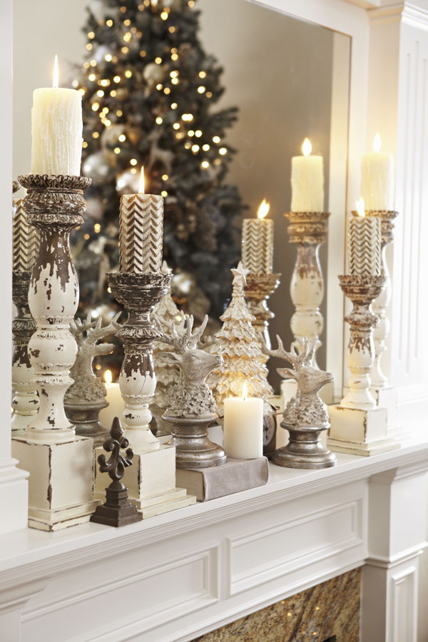 Cheer with classic candle displays
