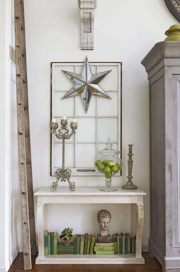 Add old-fashioned appeal with antiques