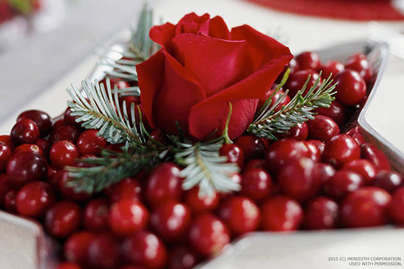 Creative Christmas Decorating with Cranberries - bhgrelife.com